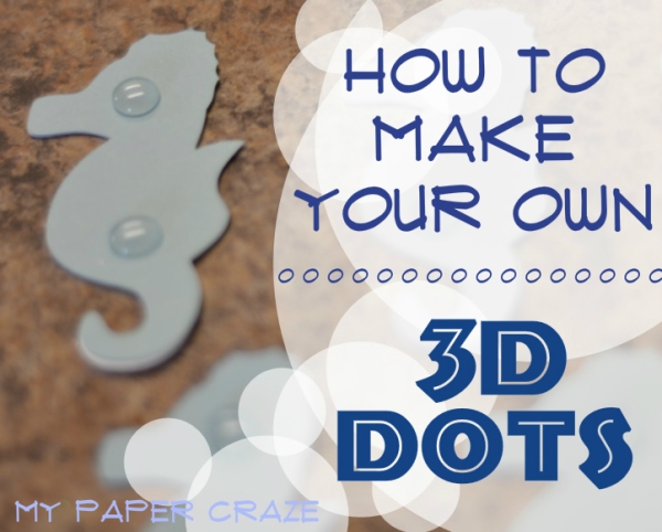 How To Make Your Own 3D Dots