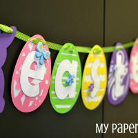 Easter Bunny Banner + Pinspiration Friday
